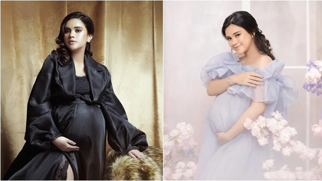 Perut Makin Buncit, 7 Maternity Shoot Audi Marissa dengan Berbagai Tema
