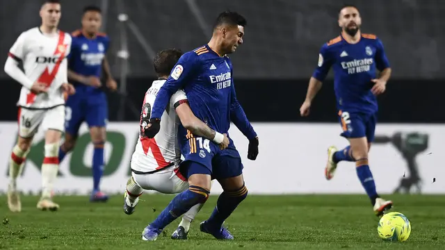 Real Madrid Menang Tipis di Kandang Rayo Vallecano