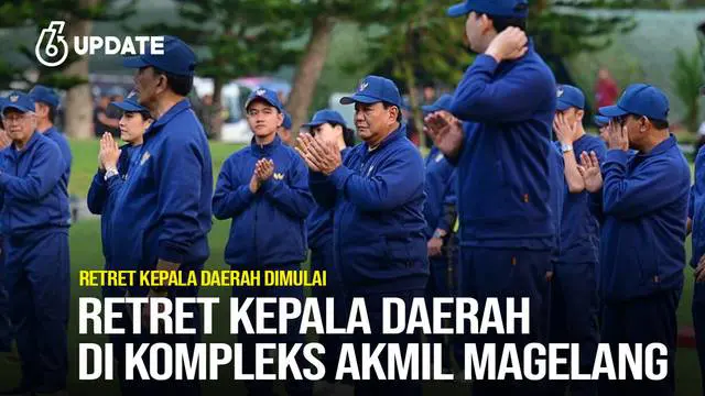 Retret Kepala Daerah di Kompleks Akmil Magelang