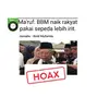Kumpulan Hoaks Seputar Sepeda, Uji Coba Masuk Tol hingga Bakal Kena Pajak
