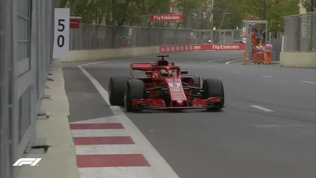 Sebastian Vettel, F1 GP Baku