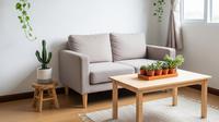 Ruang Tamu Sempit Budget Rp5 Juta (Image by Gemini AI)