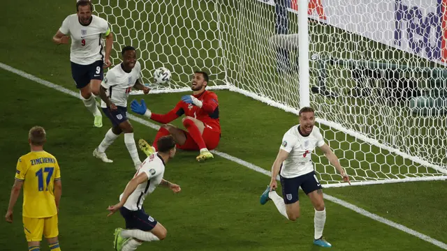 Inggris ke Semifinal Euro 2020