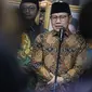 Ketua Umum Partai Kebangkitan Bangsa (PKB) Muhaimin Iskandar  bertemu dengan Ketua Majelis Tinggi Partai Demokrat, Susilo Bambang Yudhoyono (SBY) di Puri Cikeas Bogor Jawa Barat, Rabu (3/5/2023). (Liputan6.com/Faizal Fanani)