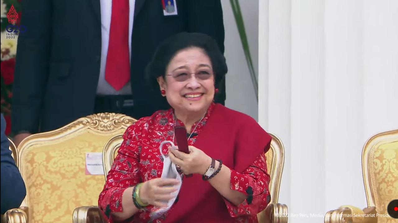 Potret keakraban Prabowo dan Megawati