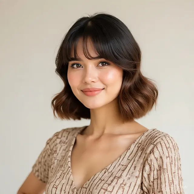 Model Potongan Rambut Pendek Elegan