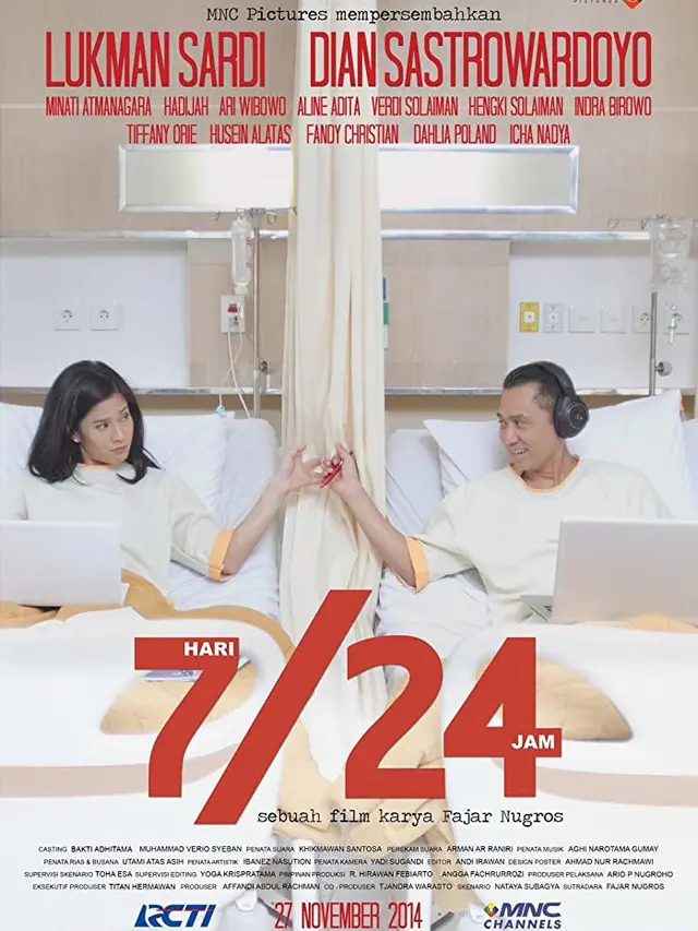Poster film 7 Hari/ 24 Jam. (Foto: IMDb/ MNC Pictures)