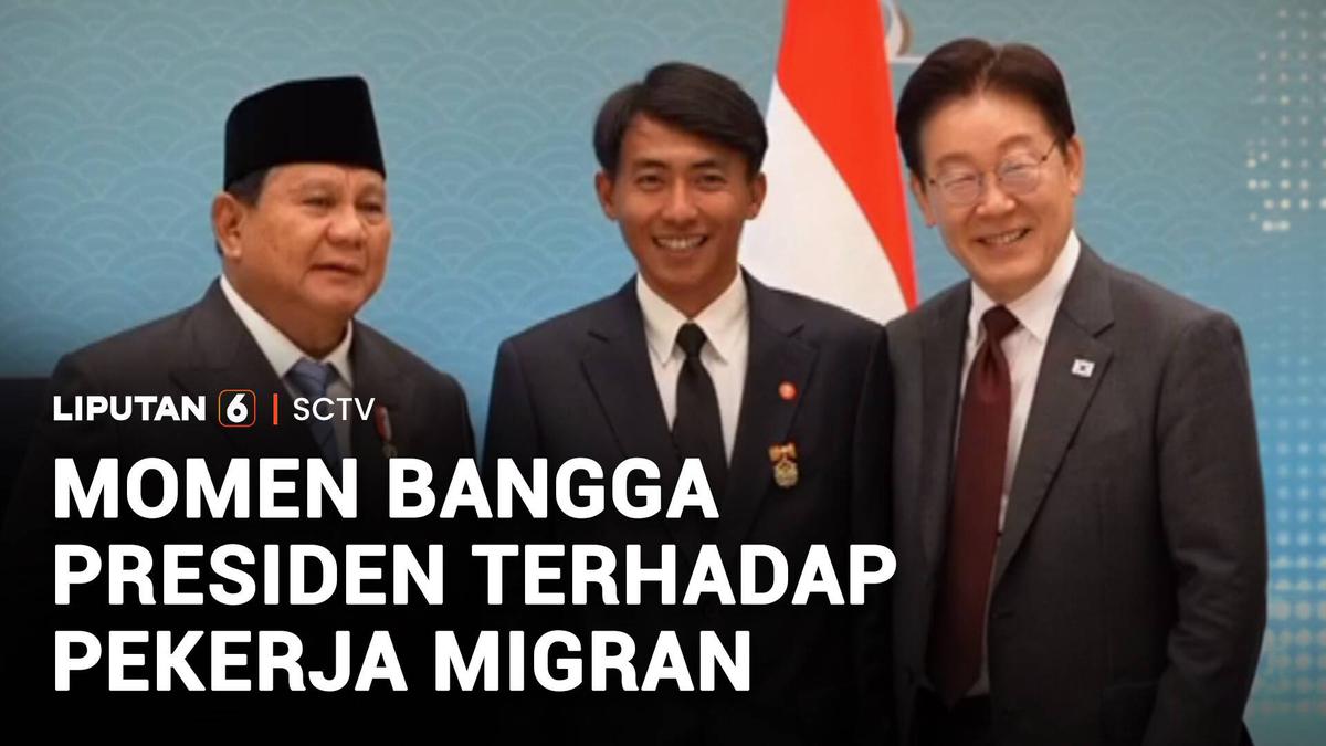 Presiden Bangga Bertemu Sugianto, PMI Heroik Penyelamat Lansia di Korsel