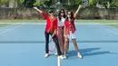 <p>Lewat unggahan terbaru Instagramnya, Yuki Kato memamerkan penampilannya berkebaya saat latihan tenis. [Instagram/yukikt]</p>