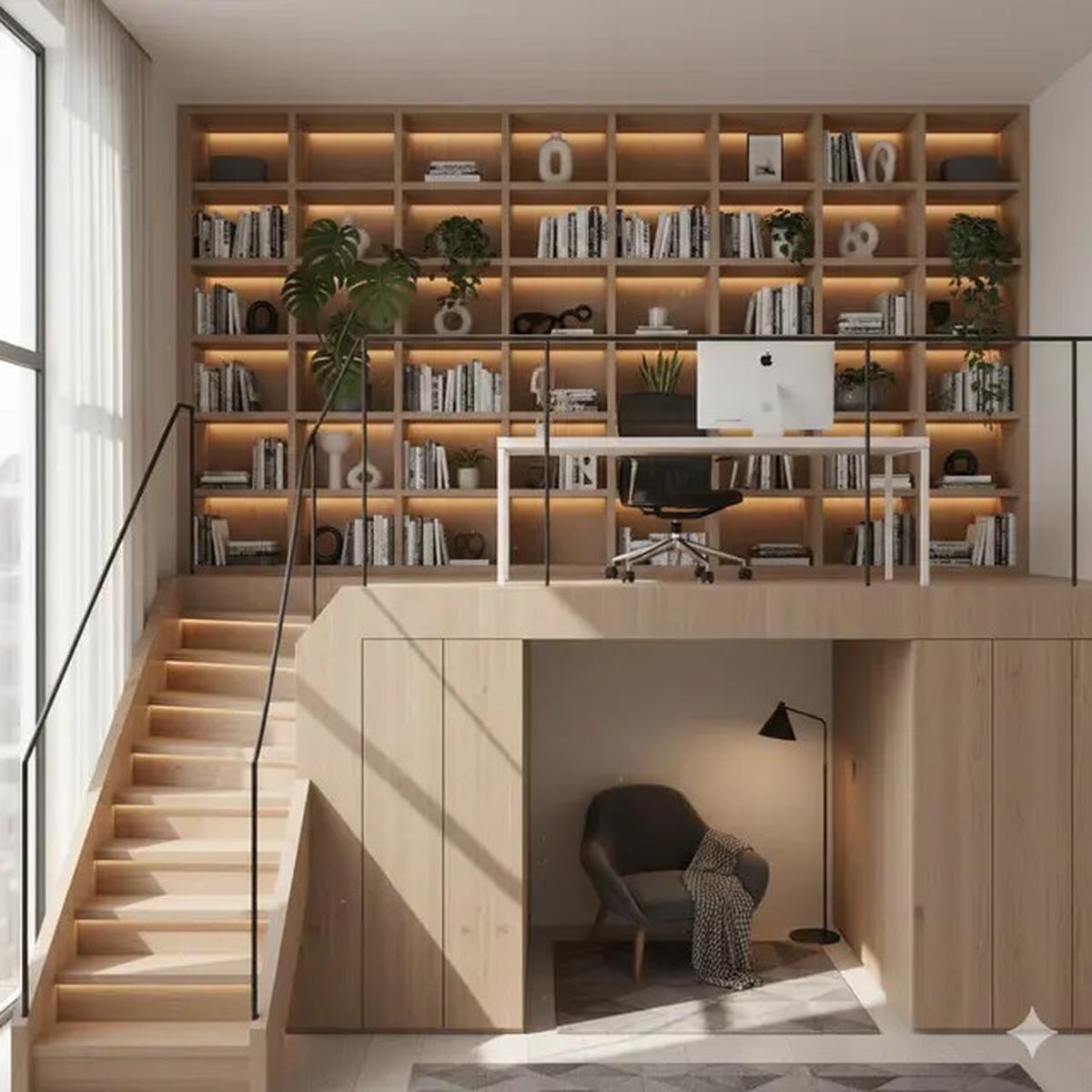 8 Inspirasi Desain Mezzanine untuk Ruang Kerja, Ubah Ruangan Lebih Nyaman dan Estetis