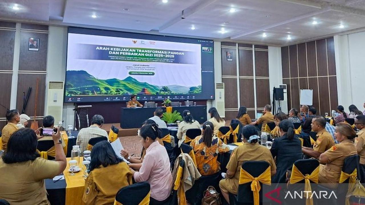 Pemprov NTT Perkuat Sistem Pangan dan Gizi Berkelanjutan Melalui Lokakarya RAD-PG