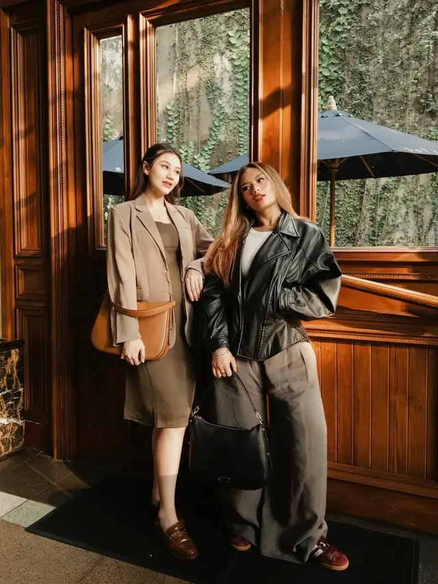 Selera Fashion Beda, Gaya Kontras tapi Tetap Serasi ala Kakak-Adik Zahwa dan Aaliyah Massaid