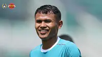 Dimas Drajad diharapkan bisa menunjukkan ketajaman saat Timnas Indonesia menghadapi Palestina di FIFA Matchday 14 Juni 2023 (dok: PSSI)
