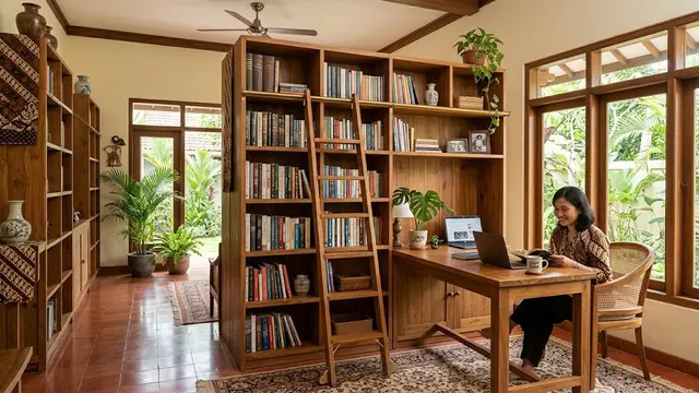 Ide Dekorasi Perpustakaan Rumah