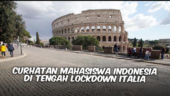 VIDEO: Curhatan Mahasiswa Indonesia Terjebak Lockdown di Italia