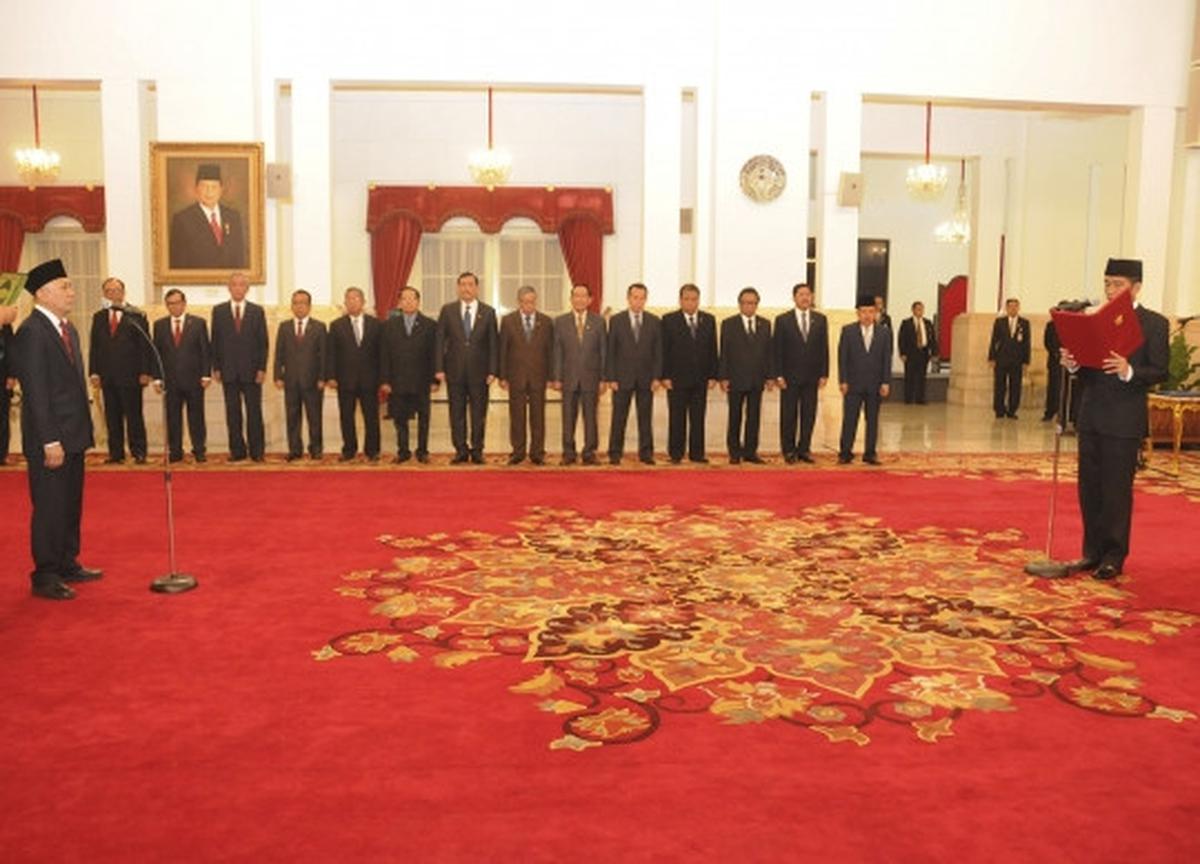 Teten Masduki resmi jabat Kepala Staf Kepresidenan