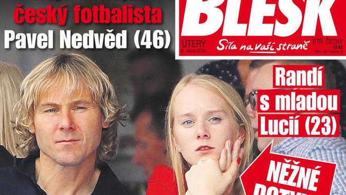 Pavel Nedved Selingkuhi Wanita 23 Tahun (Twitter)