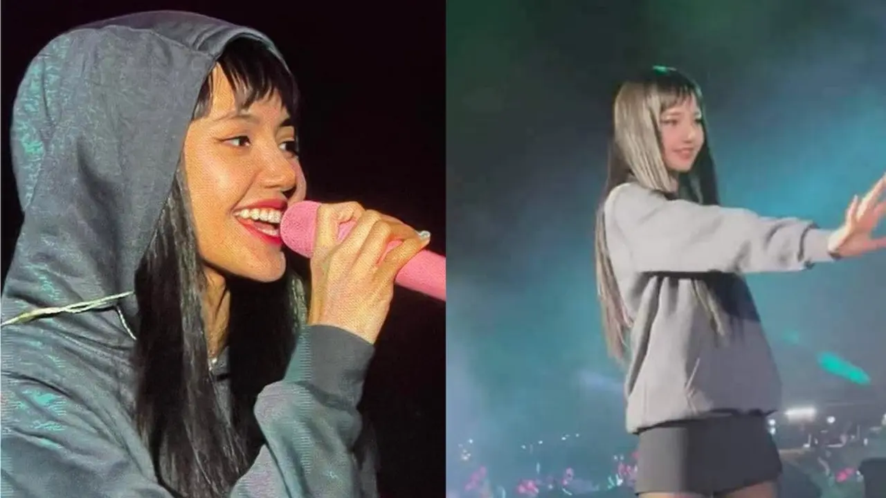 Lisa Blackpink dengan poni barunya mengundang tanda tanya