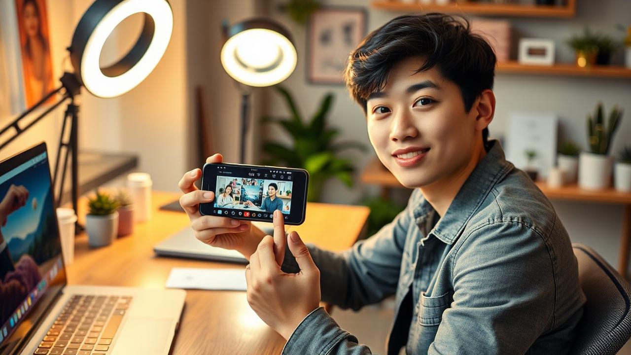 cara mengedit foto di capcut