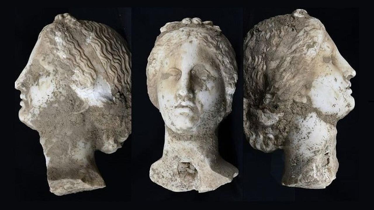Patung ini dibuat dengan tata rambut halus khas Aphrodite, yang ditata ke belakang kemudian diikat dengan sebuah "taenia" atau pita yang kemudian disimpulkan di bagian atas kepala. Ini menandakan kepiawaian luar biasa pematung yang membuat karya ini.