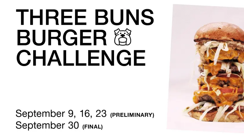 Three Buns Tantang Pecinta Burger di Lomba Makan Berhadiah Ini