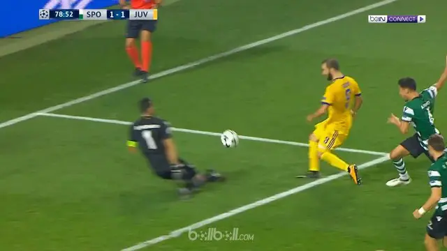 VIDEO: Highlights Liga Champions, Sporting Lisbon 1-1 Juventus
