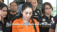 Kasus penyalahgunaan narkotika jennifer dunn dinyatakan lengkap. Polisi menyerahkan Jennifer pada kejaksaan.