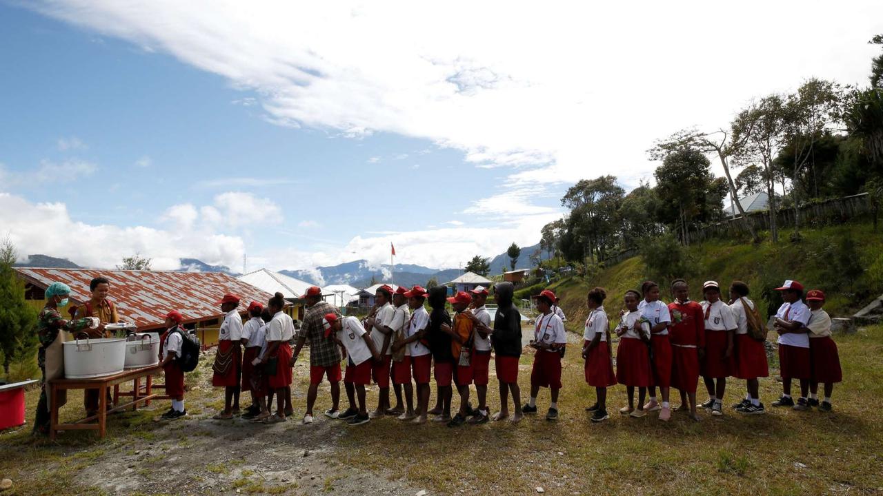 Makan Bergizi Gratis di Papua
