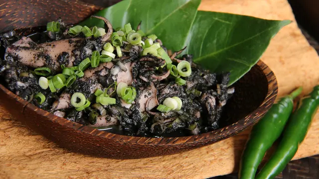 Cumi woku yang lezat