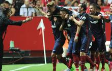 Bantai Sevilla, Diego Simeone bahagia