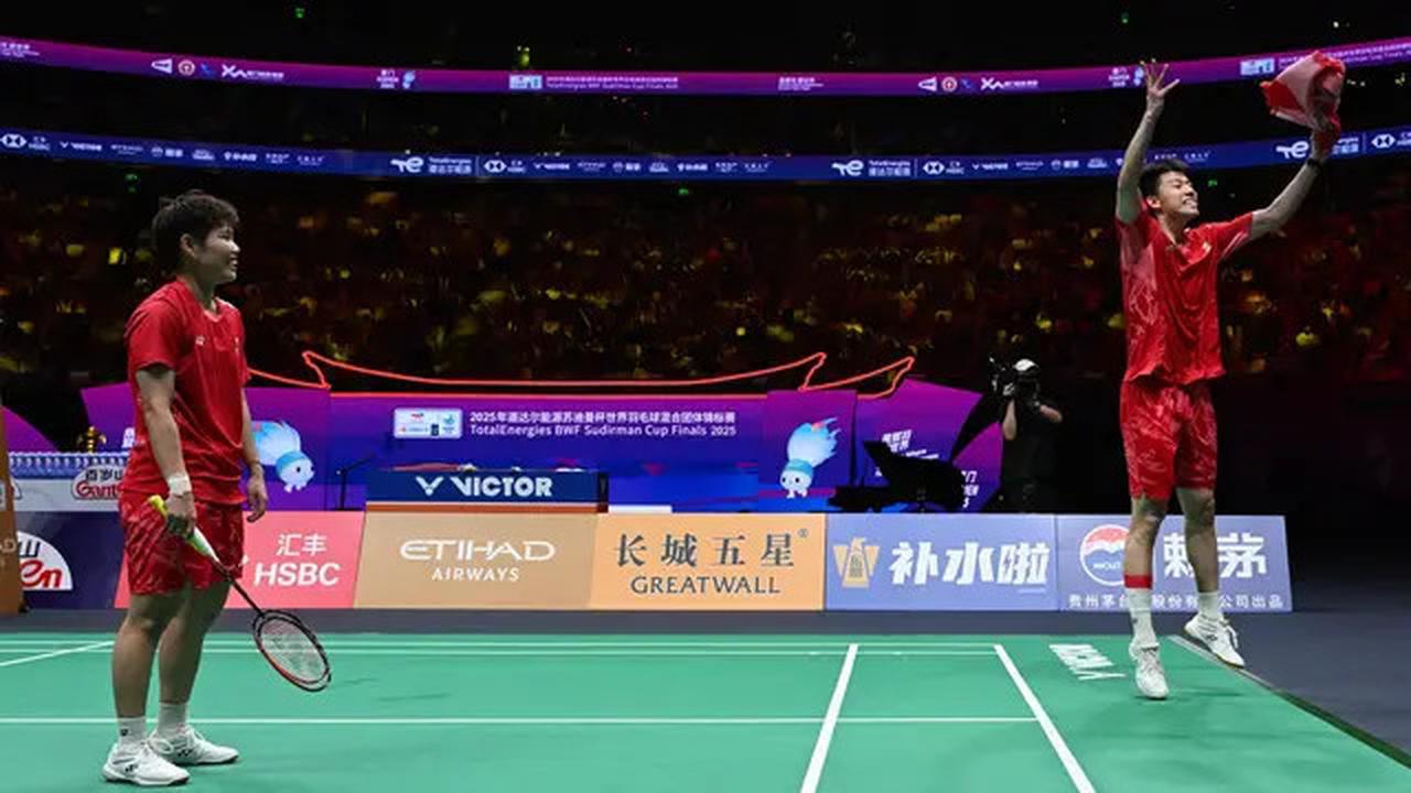 Final Piala Sudirman 2025: China Juara Usai Kalahkan Korea Selatan