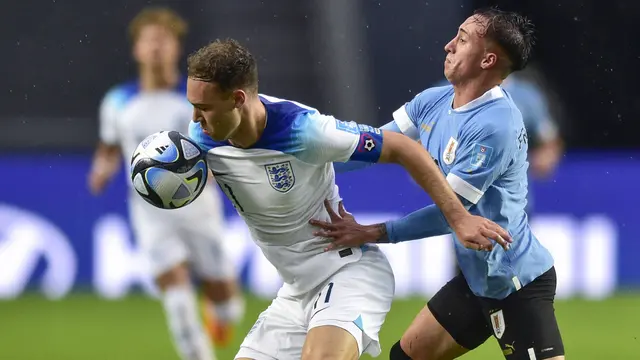 Foto: Hampir Berakhir dengan Skor Imbang, Begini Sengitnya Laga Inggris Melawan Uruguay di Piala Dunia U-20 2023
