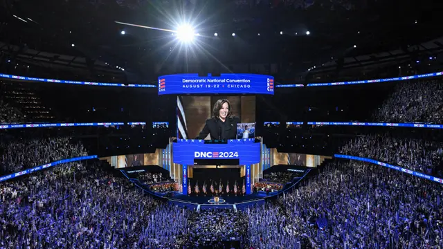 Konvensi Nasional Partai Demokrat Resmi Berakhir, Kamala Harris Terima Nominasi Pencalonan Capres AS