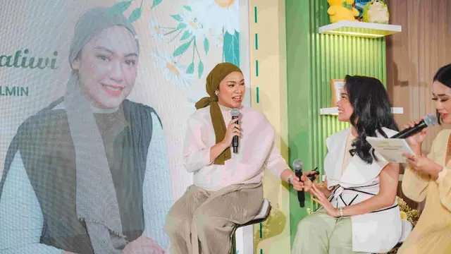 Sesi berbincang dengan brand manager Transpulmin