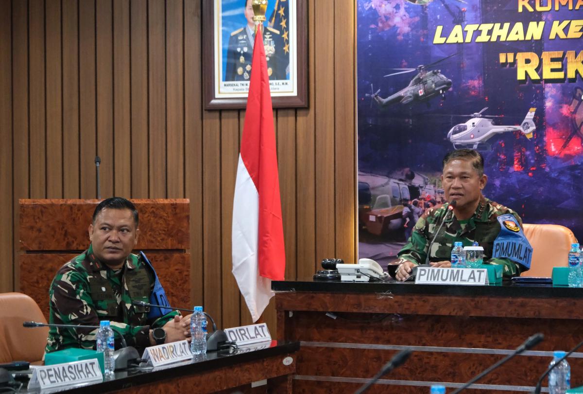 FOTO: Pangkoopsudnas Buka Latihan Reksa Siaga Kodau I 2026
