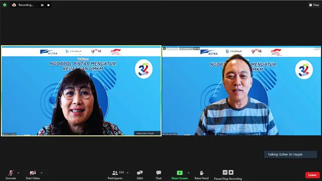 FIFGROUP Kembali Beri Dukungan untuk UMKM Melalui Webinar Ngobrol Pintar Mengatur Keuangan