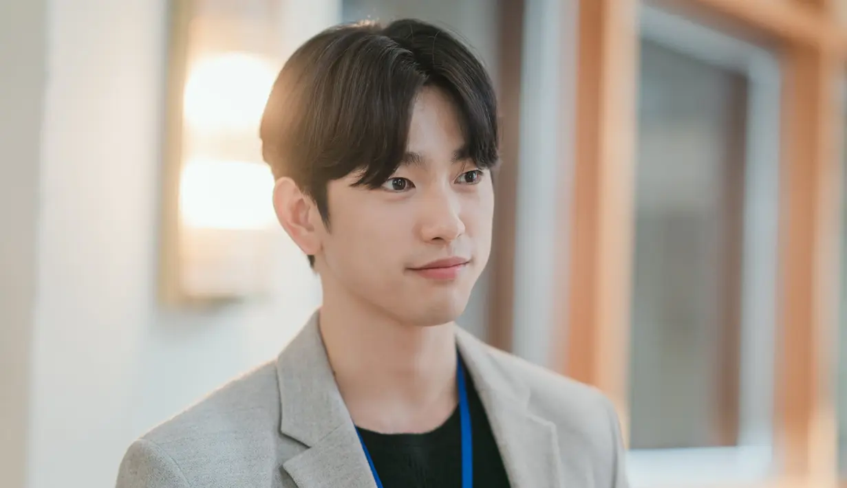 Jinyoung GOT7 dalam Yumi’s Cells 2. (TVING  via Soompi)