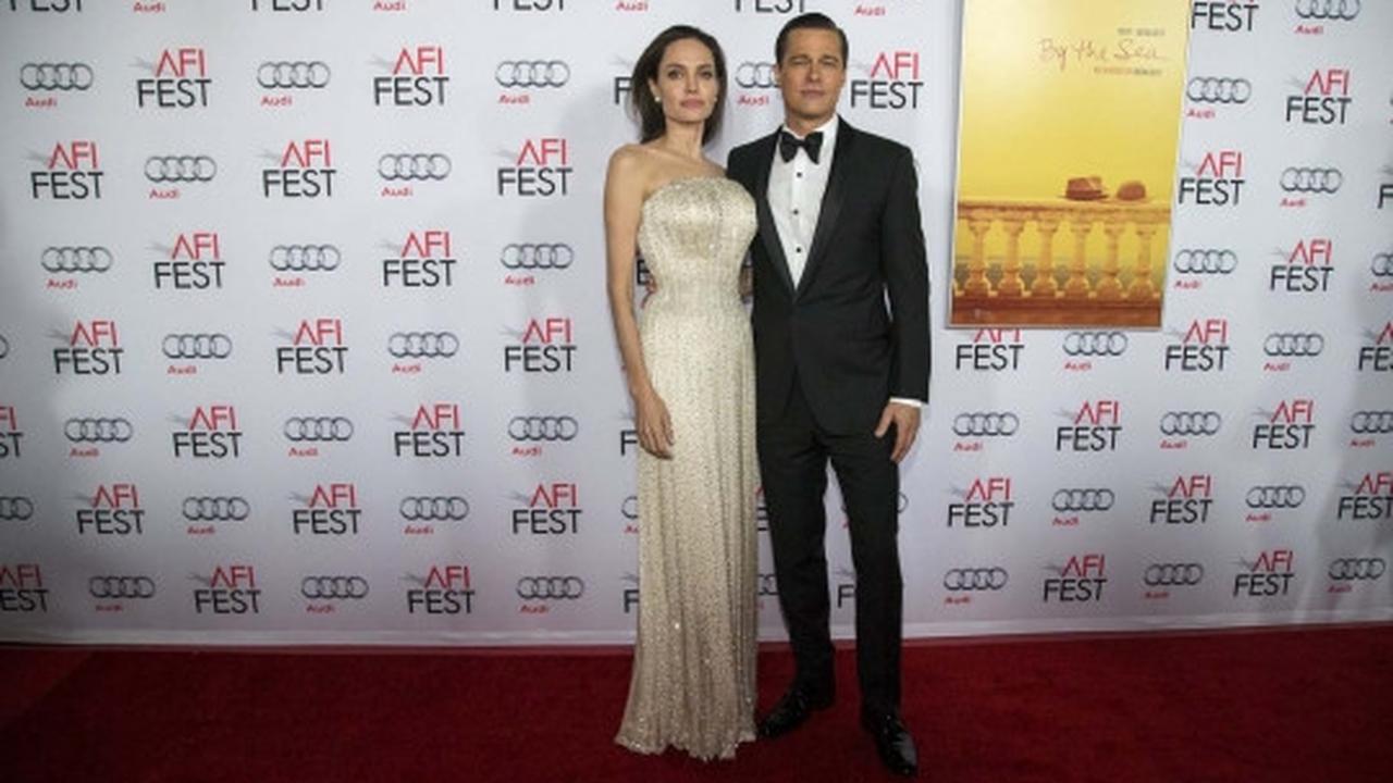 Kemesraan Angelina Jolie dan Brad Pitt hadiri AFI FEST 2015