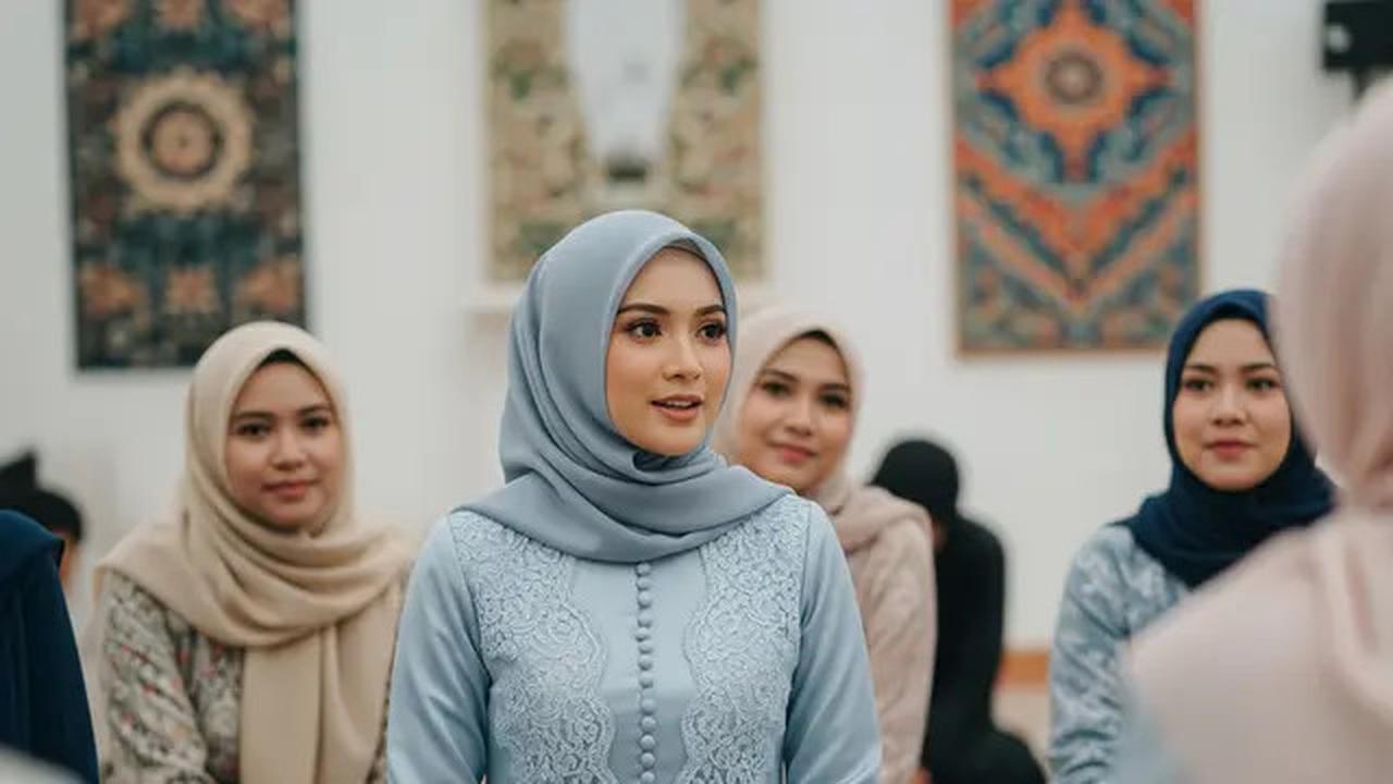 Tampil Elegan dan Syar'i, Ini 7 Pilihan Dress Brokat untuk Pengajian yang Menawan