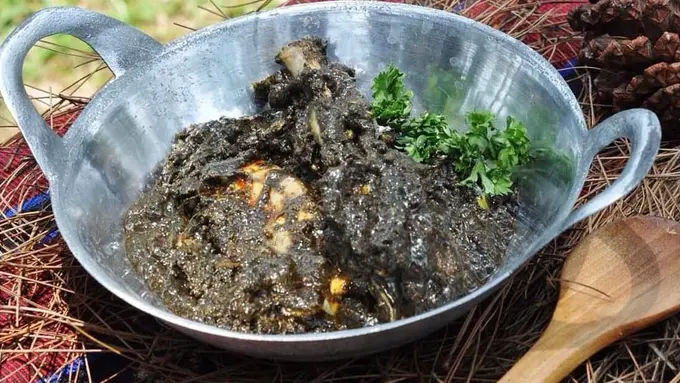 resep gulai ayam hitam