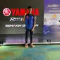 Rider Yamaha Indonesia, Aldi Satya Mahendra selangkah lagi menjuarai balapan R3 bLU cRU European Cup 2023. (Marco Tampubolon/Liputan6.com)