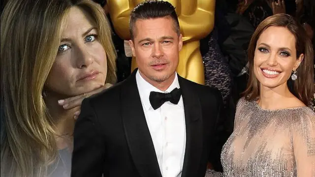 Jennifer Aniston, Brad Pitt dan Angelina Jolie