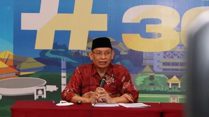 Rektor Unair  Mohammad Nasih. (Dian Kurniawan/Liputan6.com).