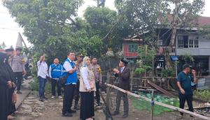 Lokasi dua lansia tewas tersengat listrik di Dusun Benrangnge, Desa Padaelo, Kecamatan Mattiro Bulu, Kabupaten Pinrang, Sulawesi Selatan. (Liputan6.com/Fauzan)