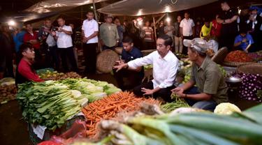 Jokowi Blusukan ke Pasar Bogor