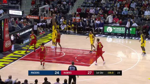 VIDEO : GAME RECAP NBA 2017-2018, Pacers 105 vs Hawks 95
