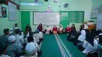 Perusahaan Umum Daerah (Perumda) Pembangunan Sarana Jaya melalui Dharma Wanita Sarana Jaya, menghelat kegiatan bhakti sosial di Panti Asuhan Rasulullah SAW dan Panti Asuhan Aisyiyah. (Dok. Istimewa)