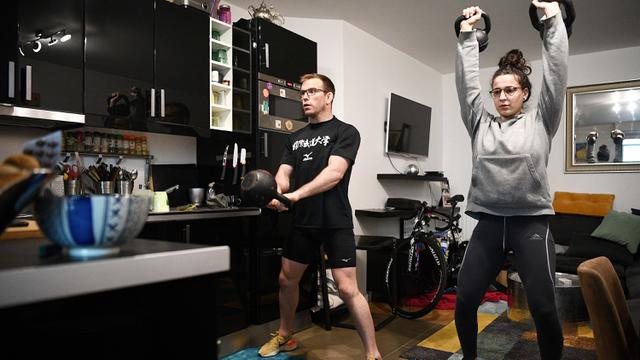 FOTO: [FEATURE] Cara Atlet Prancis Jaga Kebugaran Tubuh Selama Lockdown