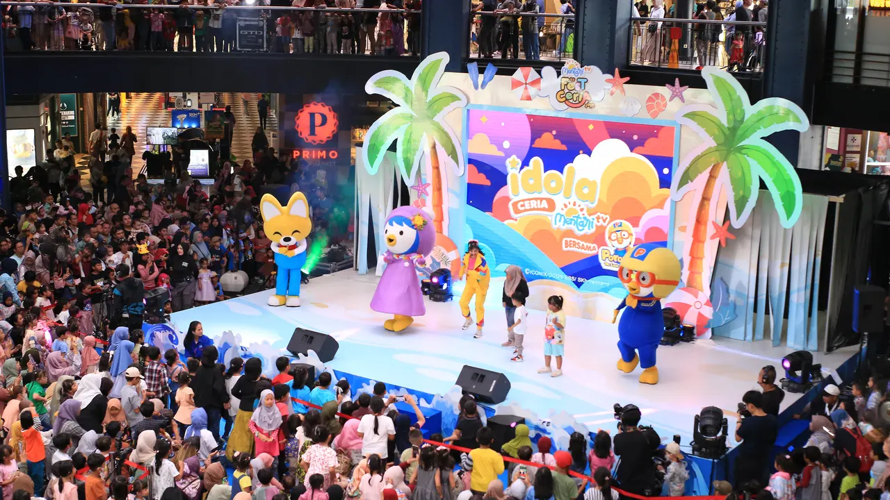 Lebih Dari 64ribu Pengunjung Ramaikan MentariTV Fest Ceria di Masa Liburan Sekolah Anak, Ada Aktivitas Apa Saja?