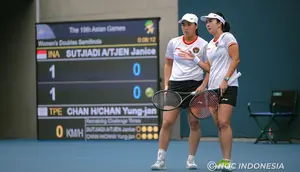 Aldila Sutjiadi dan Janice Tjen Berpisah di Toronto Open 2026